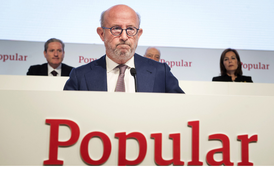 El que fuera presidente del Banco Popular, Emilio Saracho.