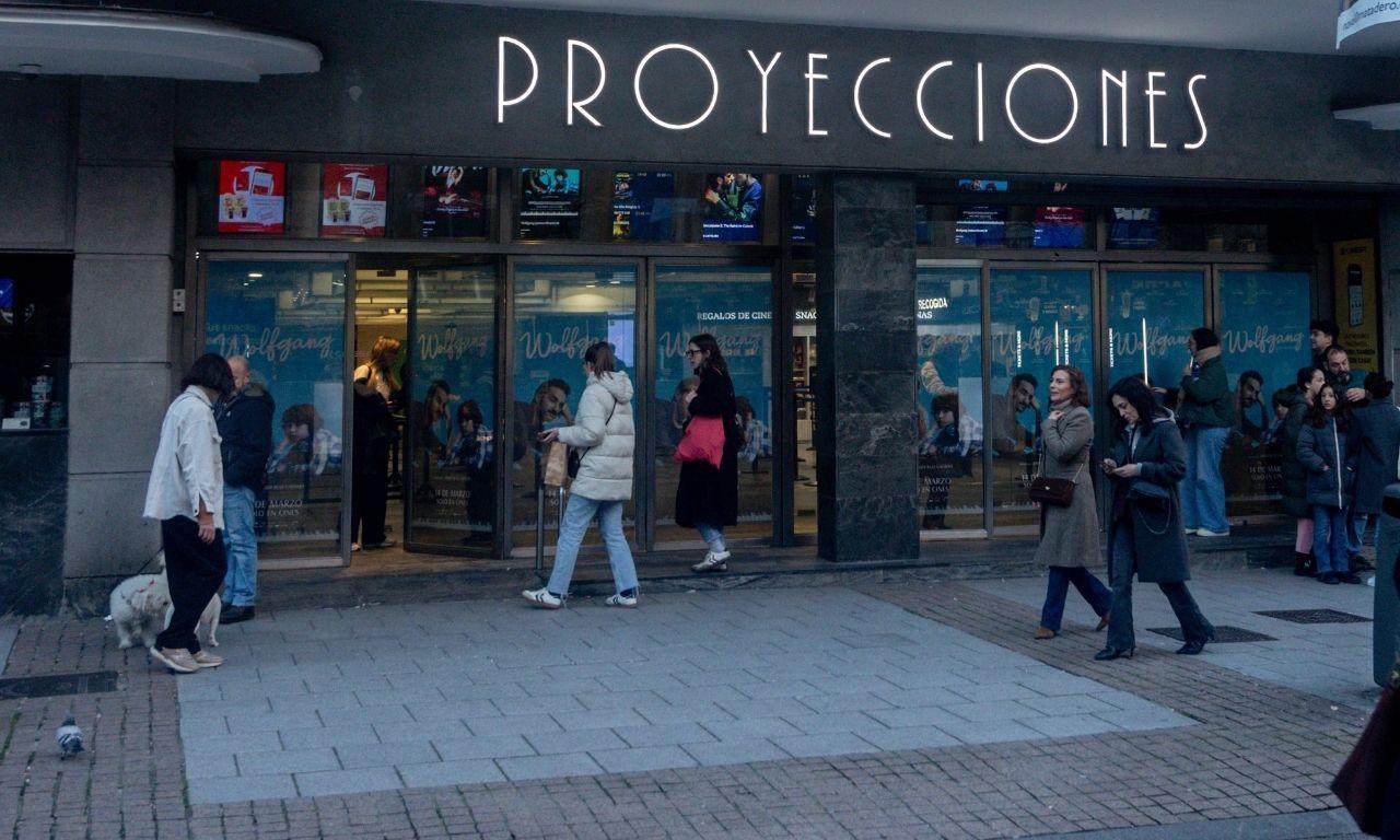 Sala de proyecciones, a 23 de marzo de 2025, en Madrid (España). EP