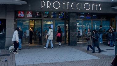 Sala de proyecciones, a 23 de marzo de 2025, en Madrid (España). EP