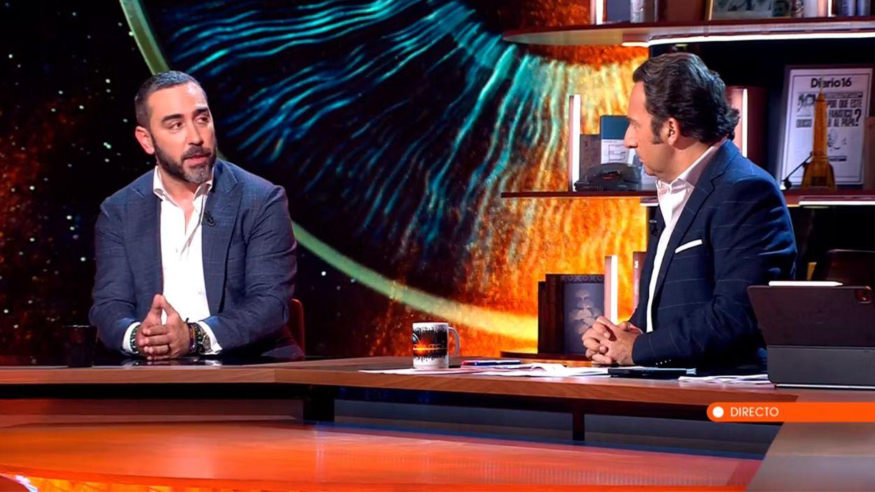 Aldama e Iker Jiménez. Mediaset