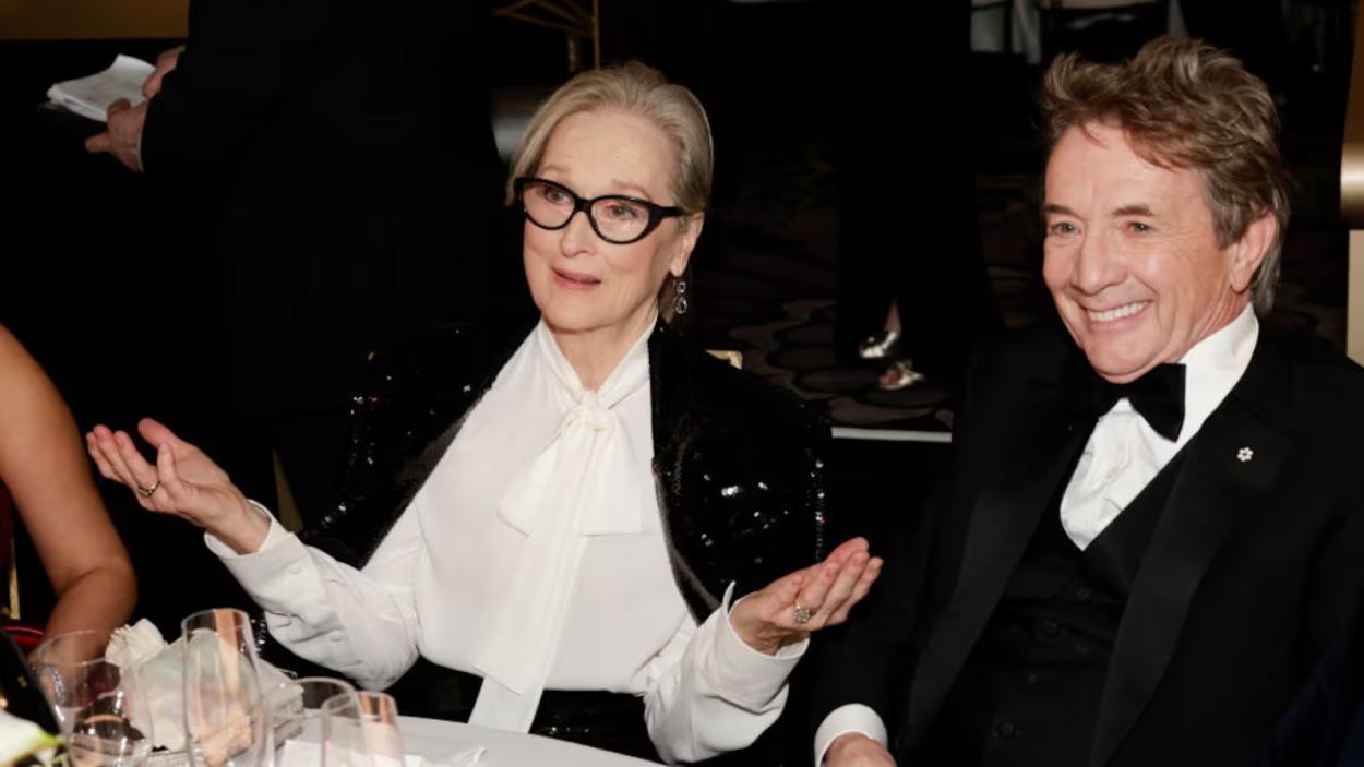 Meryl Streep y Martin Short 