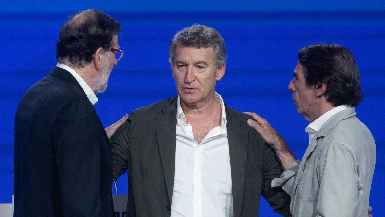 Feijóo pesca en los equipos de Aznar y Michavila para reforzar su búnker en Génova. EP.