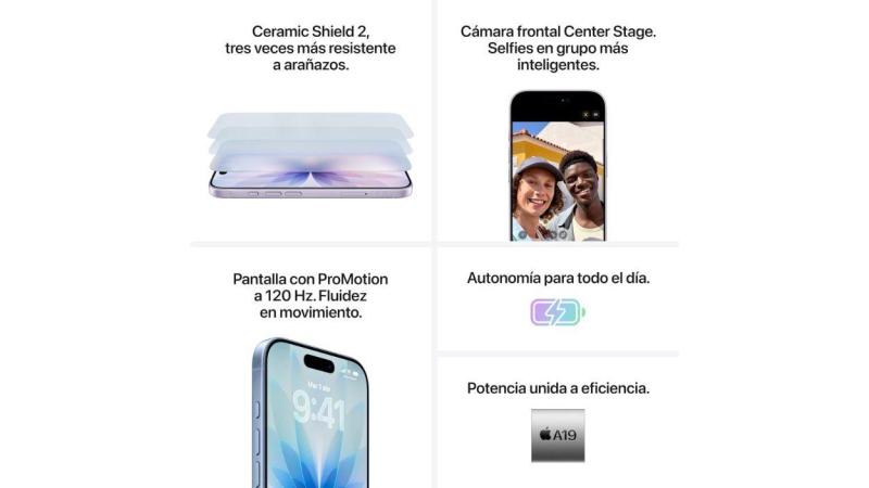 Características iPhone 17