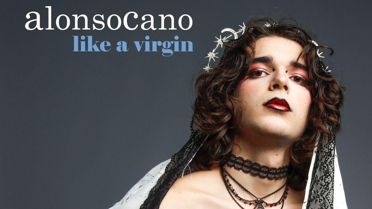 Cartel de la exposición `Alonso Cano. Like a Virgin´. Museo de Guadalajara.