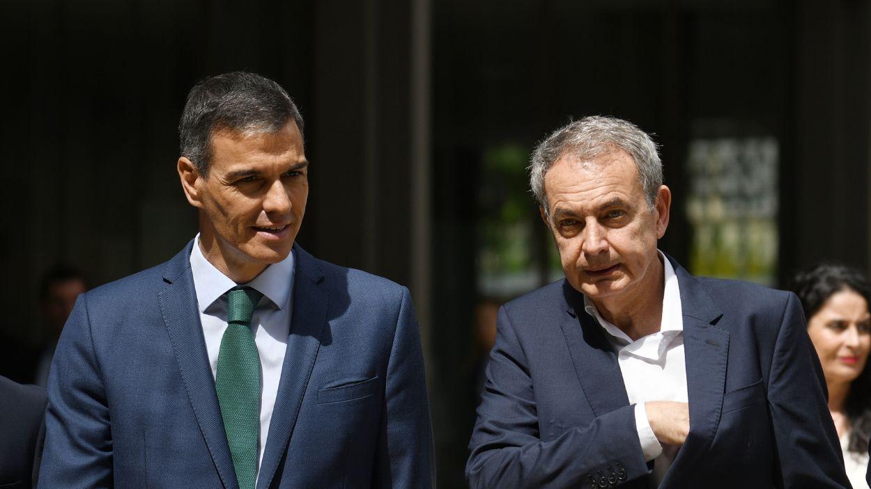 Sánchez llama a defender el buen nombre de Zapatero y su Gobierno apunta a Manos Limpias. EP.