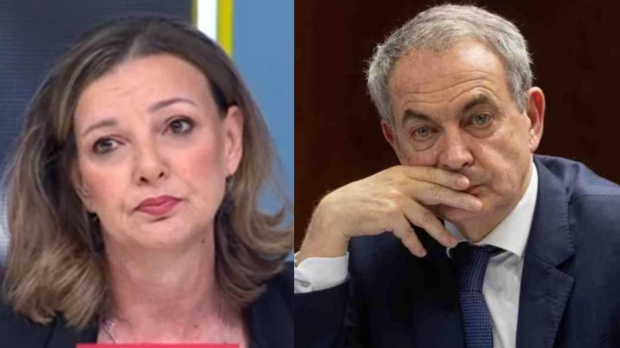 María José Landaburu y José Luis Rodríguez Zapatero (RTVE / ELPLURAL.COM)