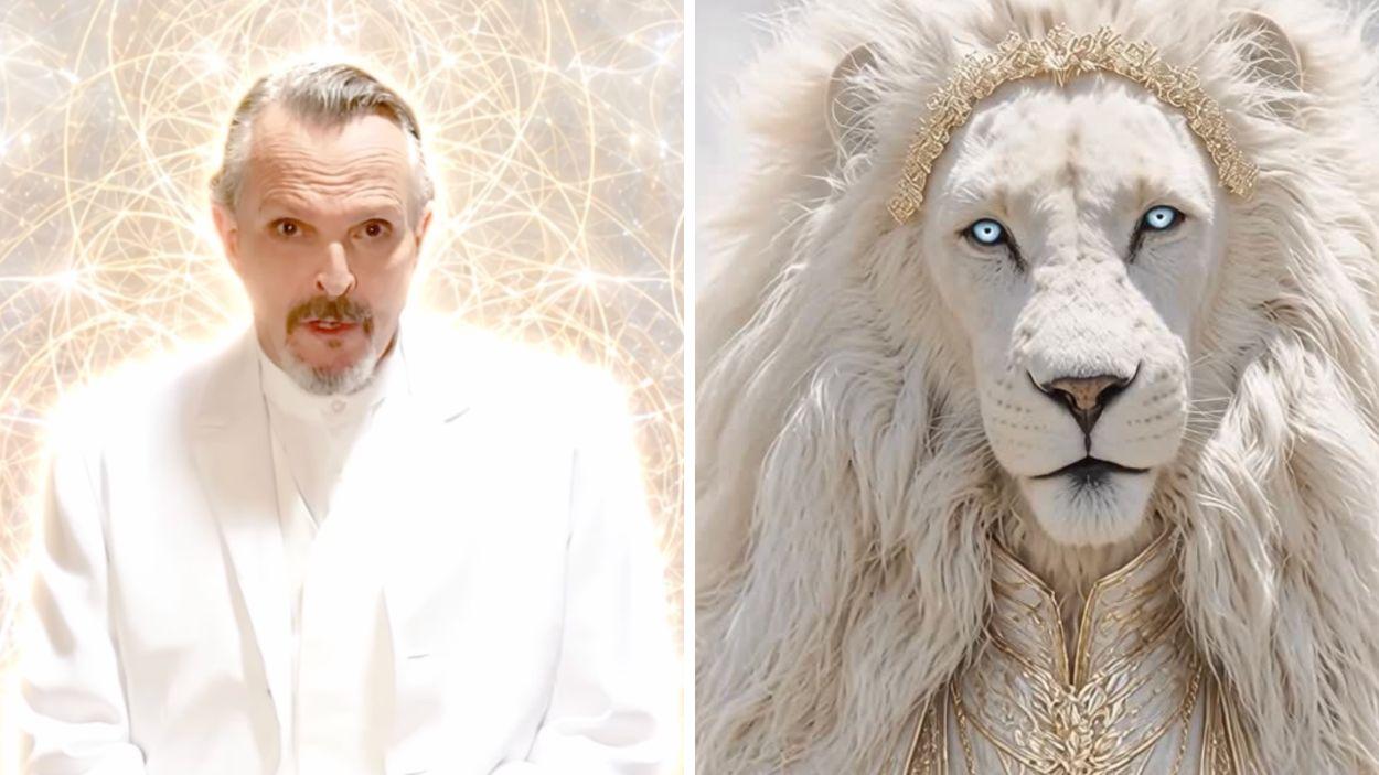 El extraño mensaje publicado por Miguel Bosé.