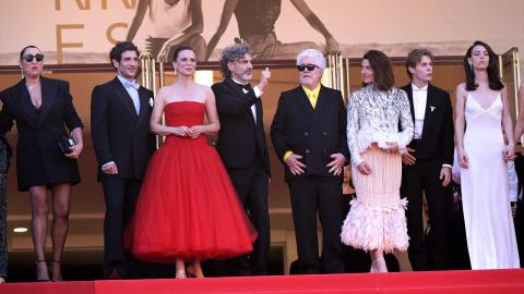 Leonardo Sbaraglia, Pedro Almodóvar, Bárbara Lennie, Quim Gutiérrez, Patrick Criado, Vicky Luengo, Milena Smit, Amaia Romero