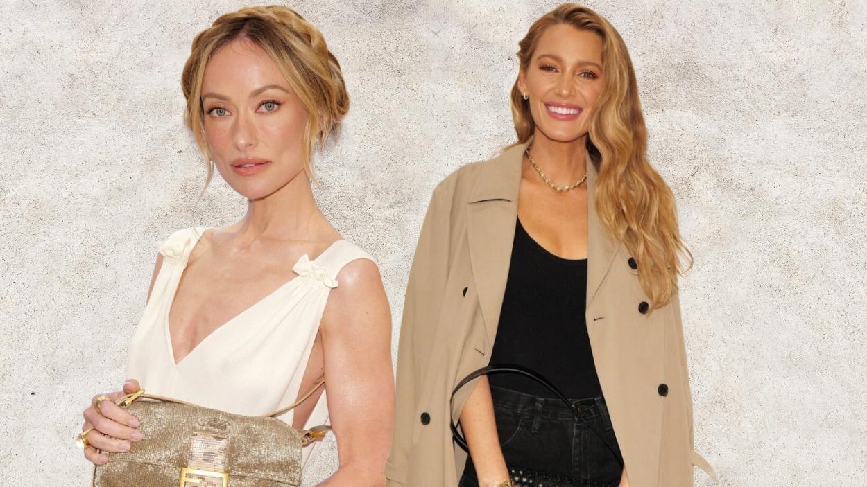 Blake Lively y Olivia Wilde en Fendi 