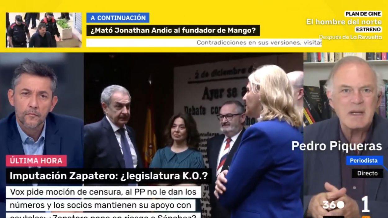 Pedro Piqueras en 'Mañaneros 360'