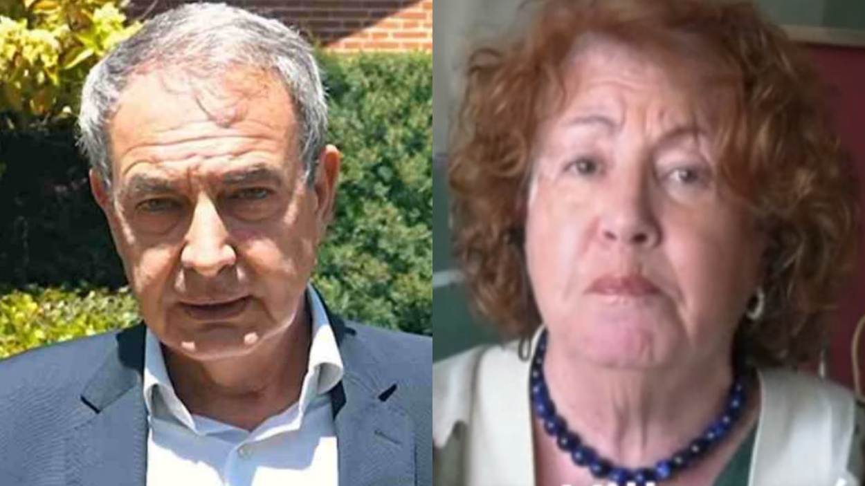 José Luis Rodríguez Zapatero y Rosa Villacastín (RTVE)