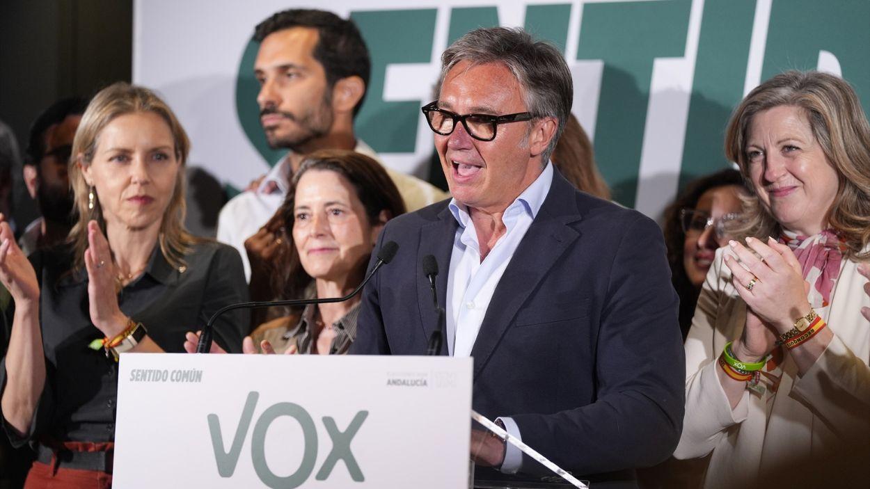 El candidato de Vox a la Presidencia de la Junta, Manuel Gavira / EP