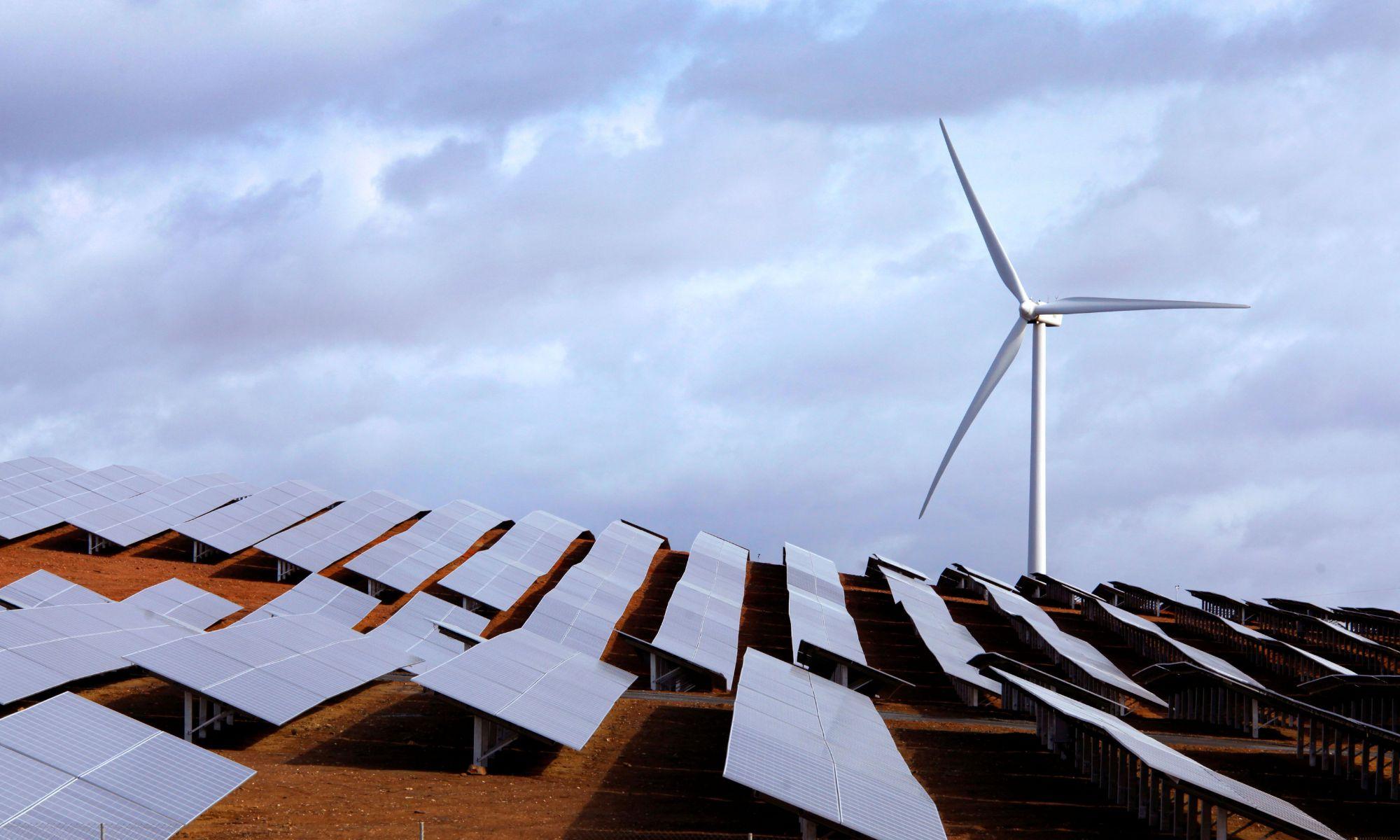 Andévalo Iberdrola eólica y solar