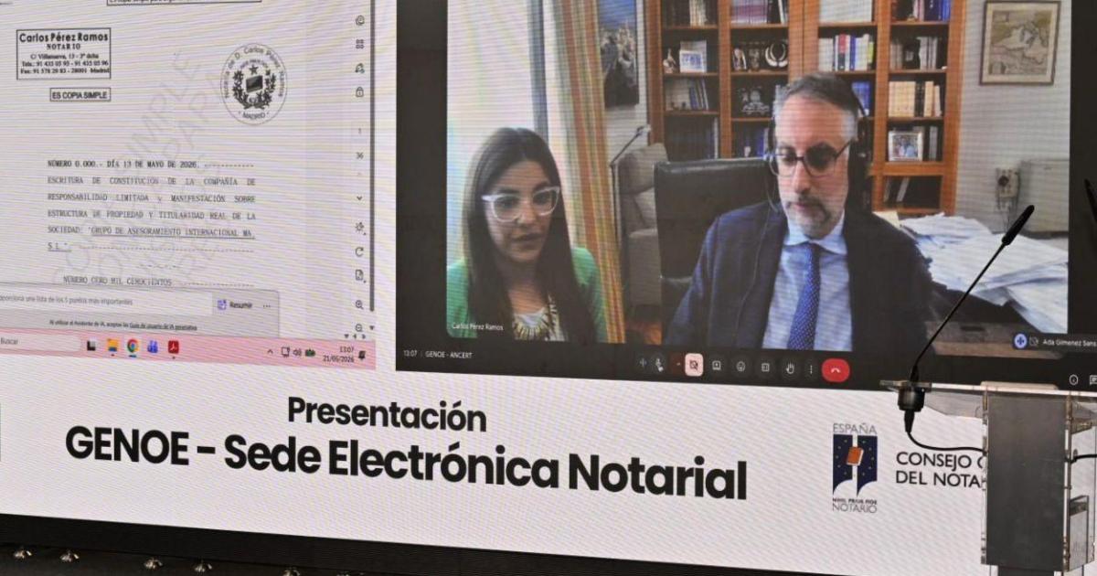 así funciona el nuevo sistema online entre notarios y gestores