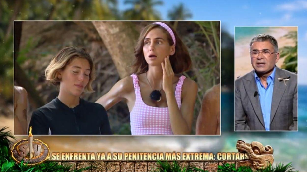 Claudia, Maica y Jorge Javier. Mediaset