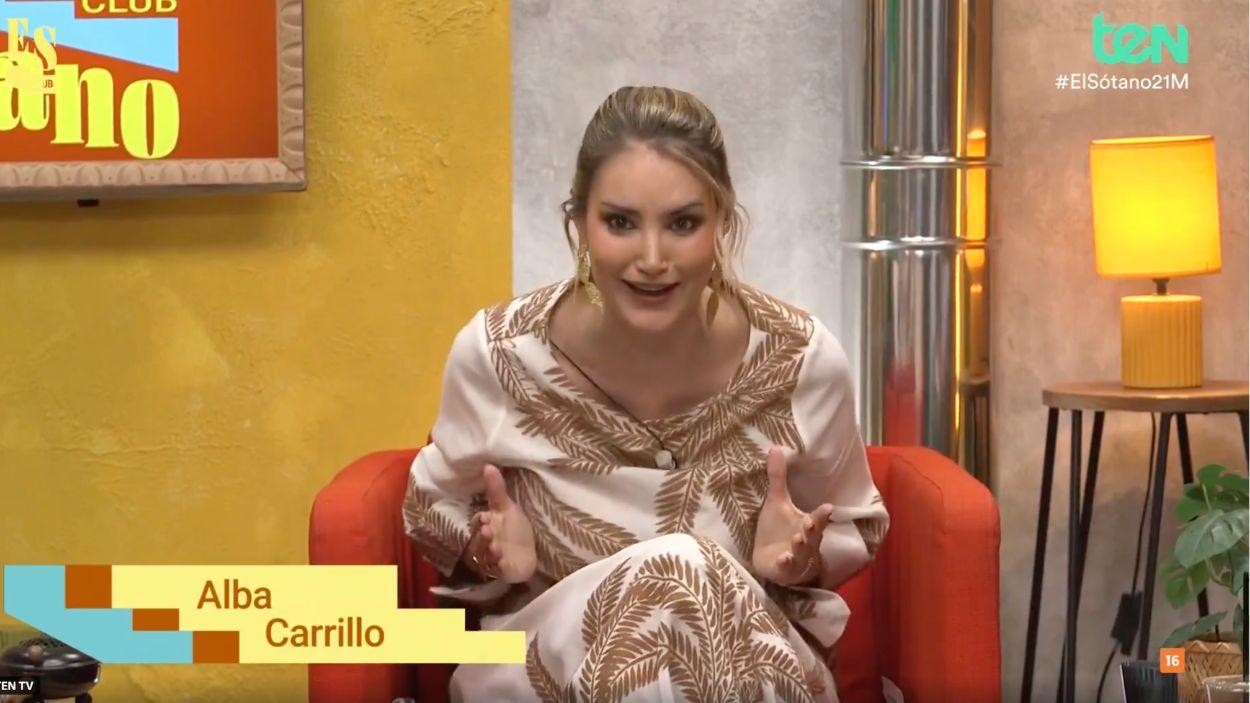 Alba Carrillo en 'El Sótano Club'. TEN.