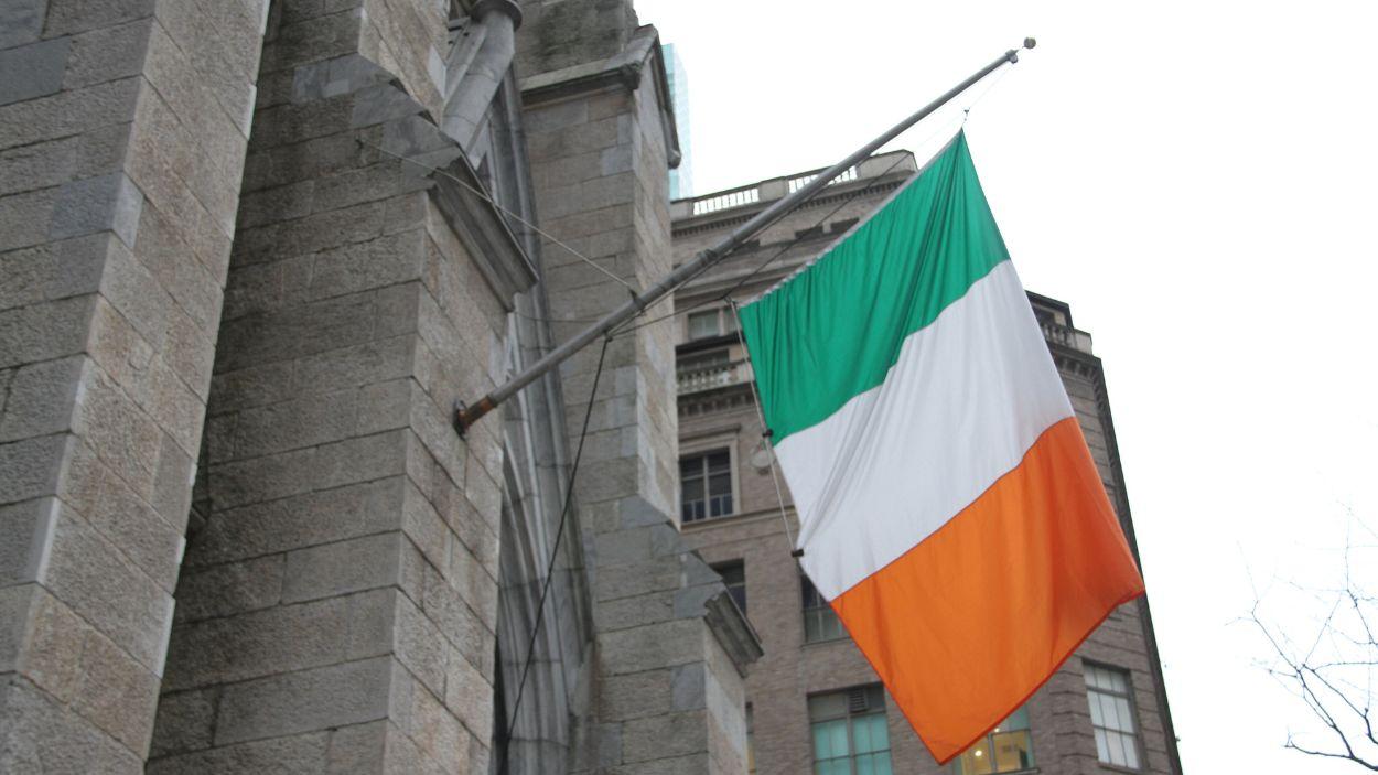 Imagen de recurso de una bandera de Irlanda. EP/Archivo.