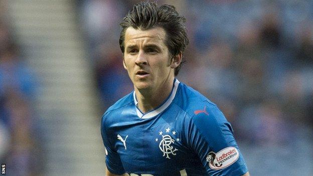 Joey Barton durante su etapa en Escocia| @rangers
