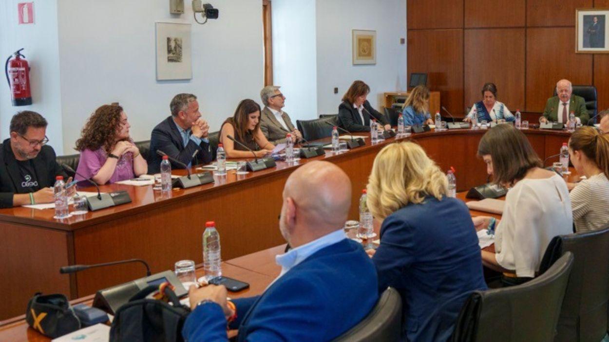 Reunión de la Diputación Permanente del Parlamento andaluz / EP