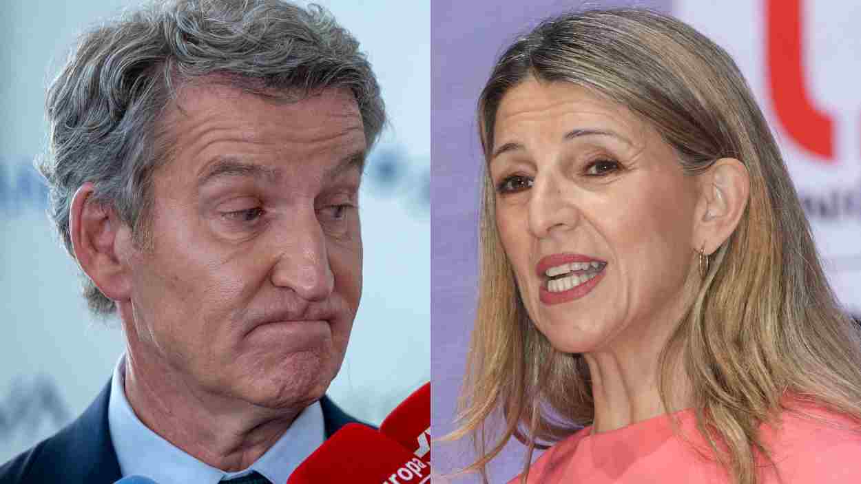 Díaz reta a Feijóo a presentar una moción de censura