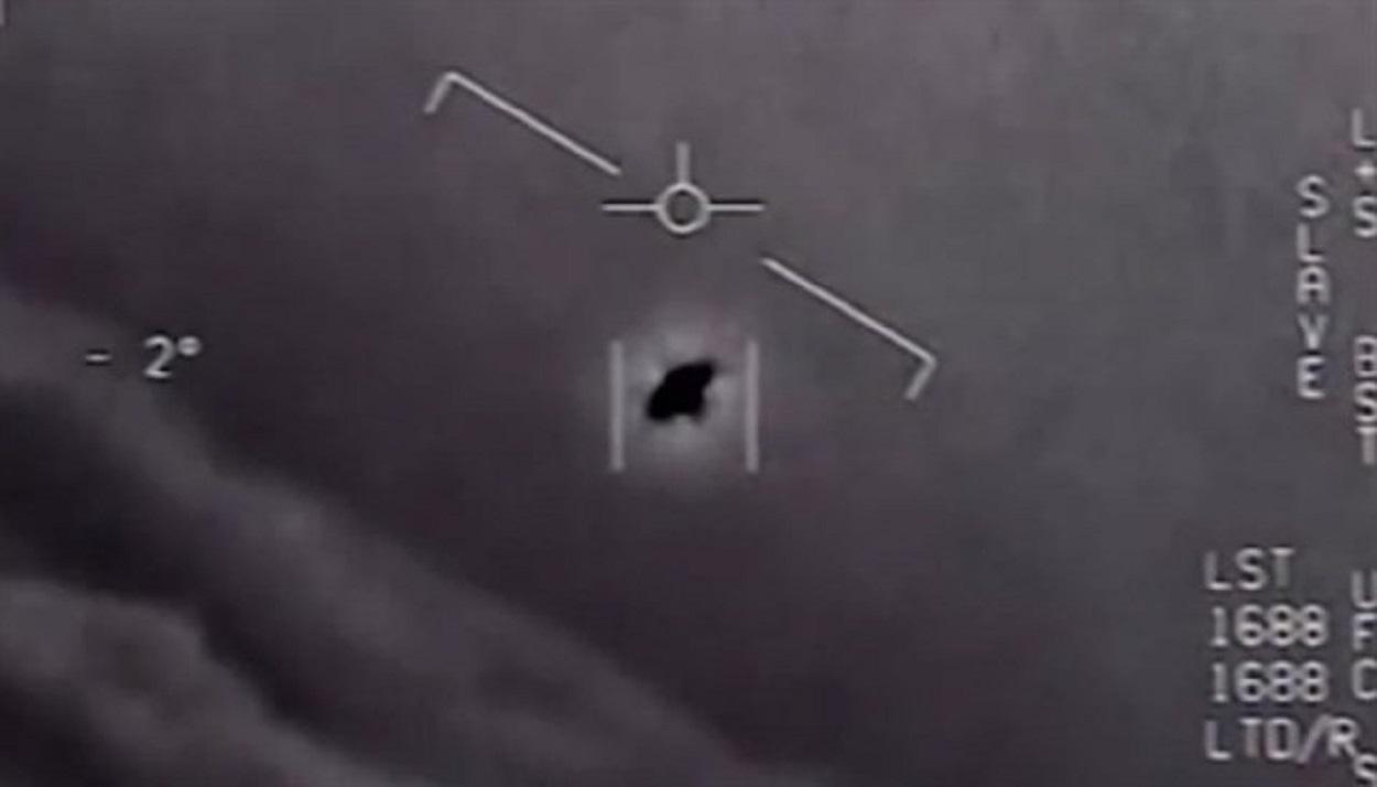 Imagen de un objeto volador no identificado. EP