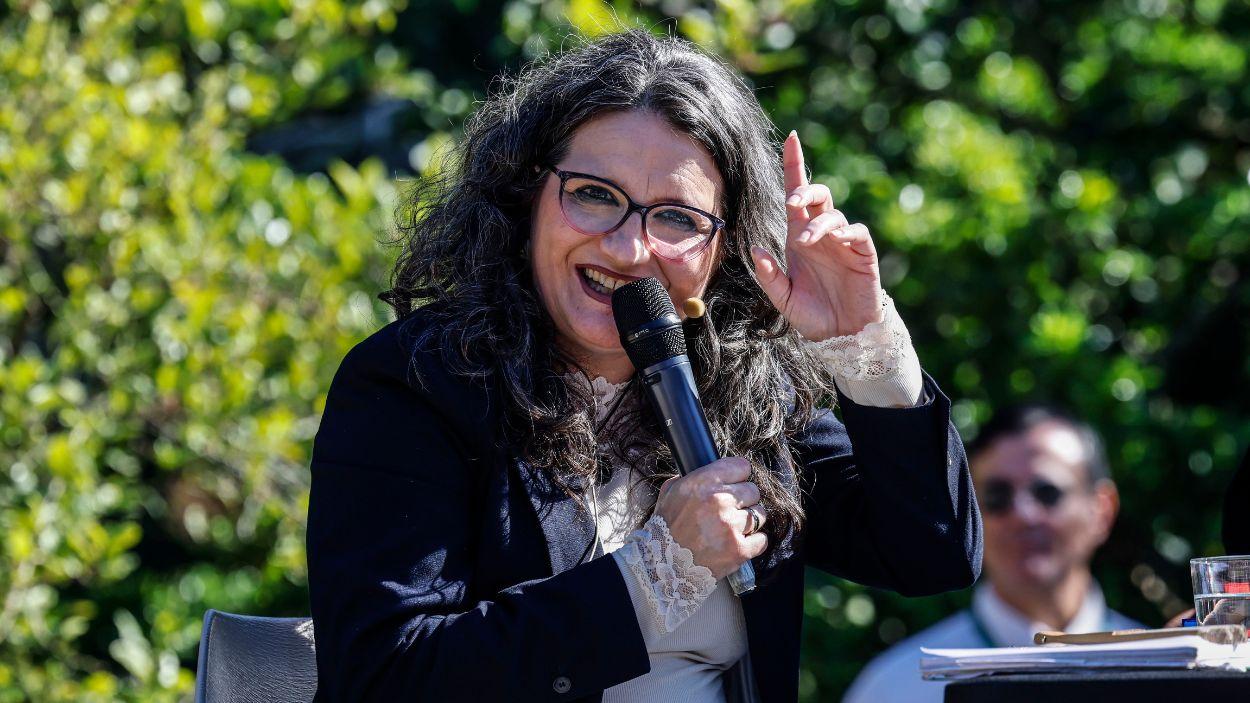 La exvicepresidenta de la Generalitat Valenciana Mónica Oltra. EP