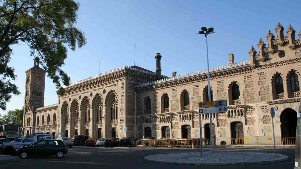 Imagen de la estación de tren de Toledo. EP.
