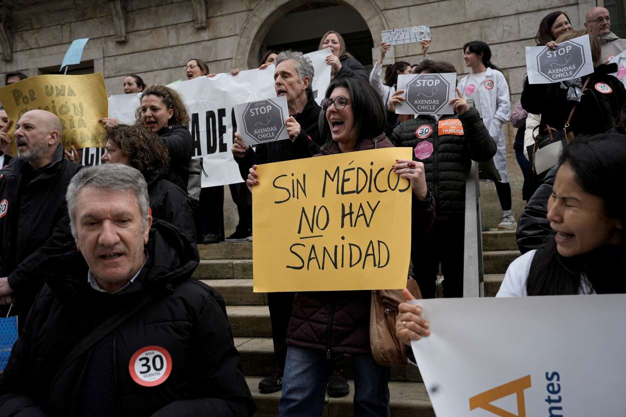 Los médicos han criticado hoy con contundencia el anuncio del conselleiro de Sanidade (Foto: Europa Press).
