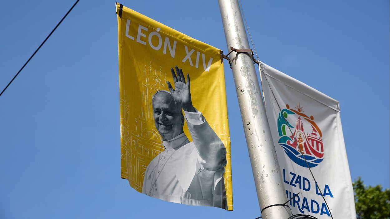 Preparativos para la visita del Papa, a 25 de mayo de 2026, en Madrid. EP.