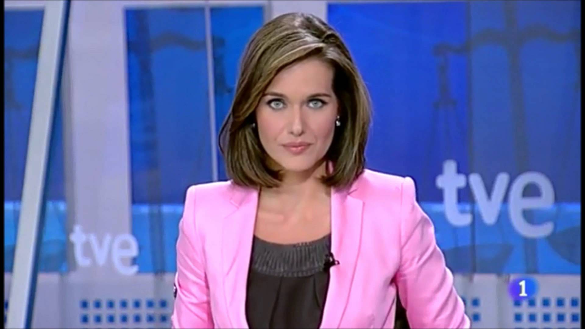 Raquel Martínez, presentadora del informativo de TVE en fin de semana.