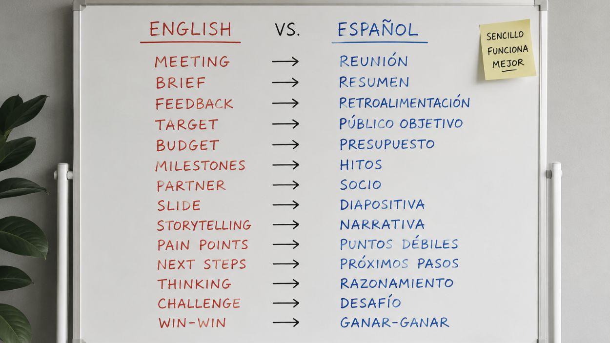 ¿Y si hablamos español en el trabajo?