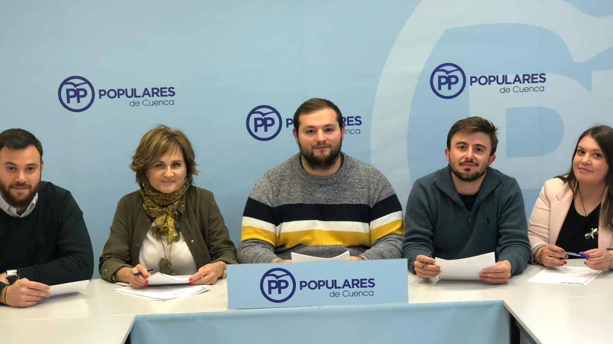 Daniel García Rebollo, en el centro de la imagen. EP