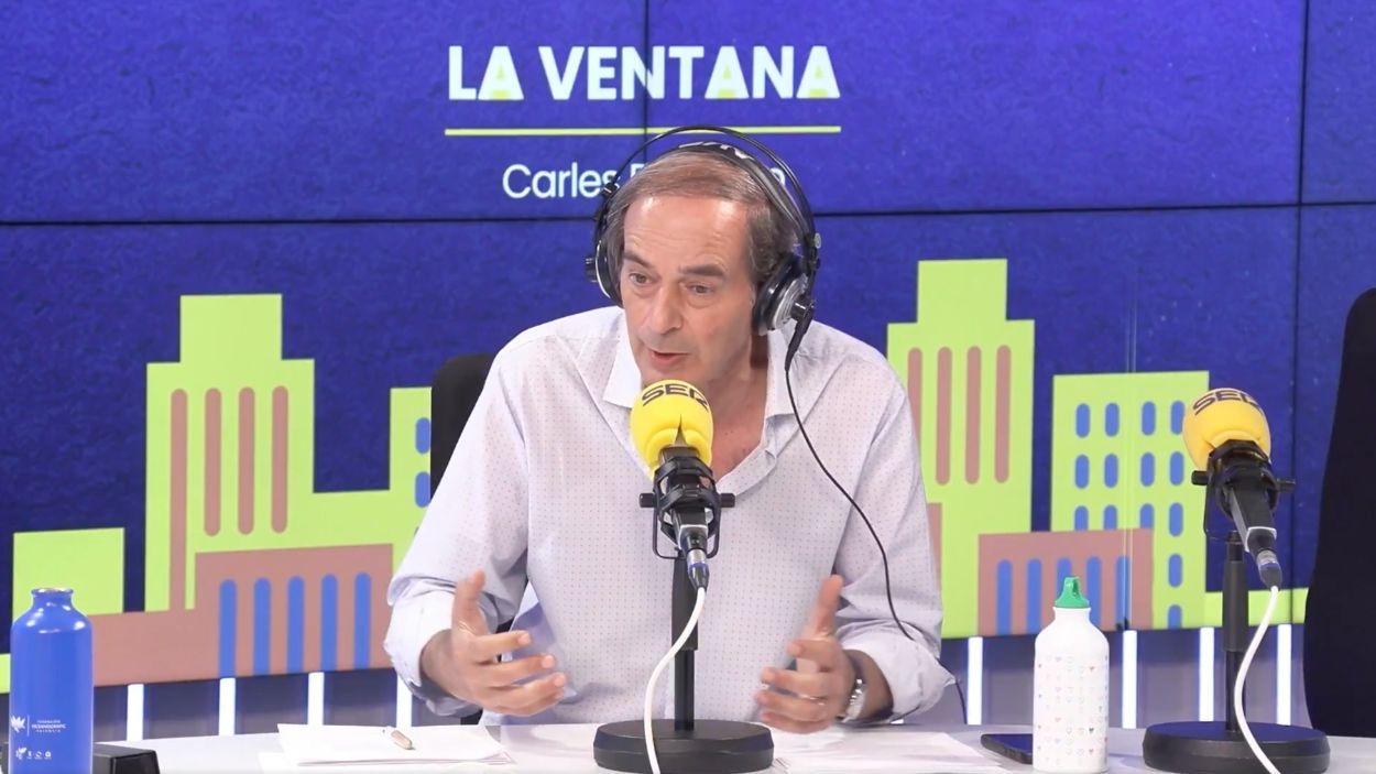Isaías Lafuente en 'La Ventana'. Cadena Ser.