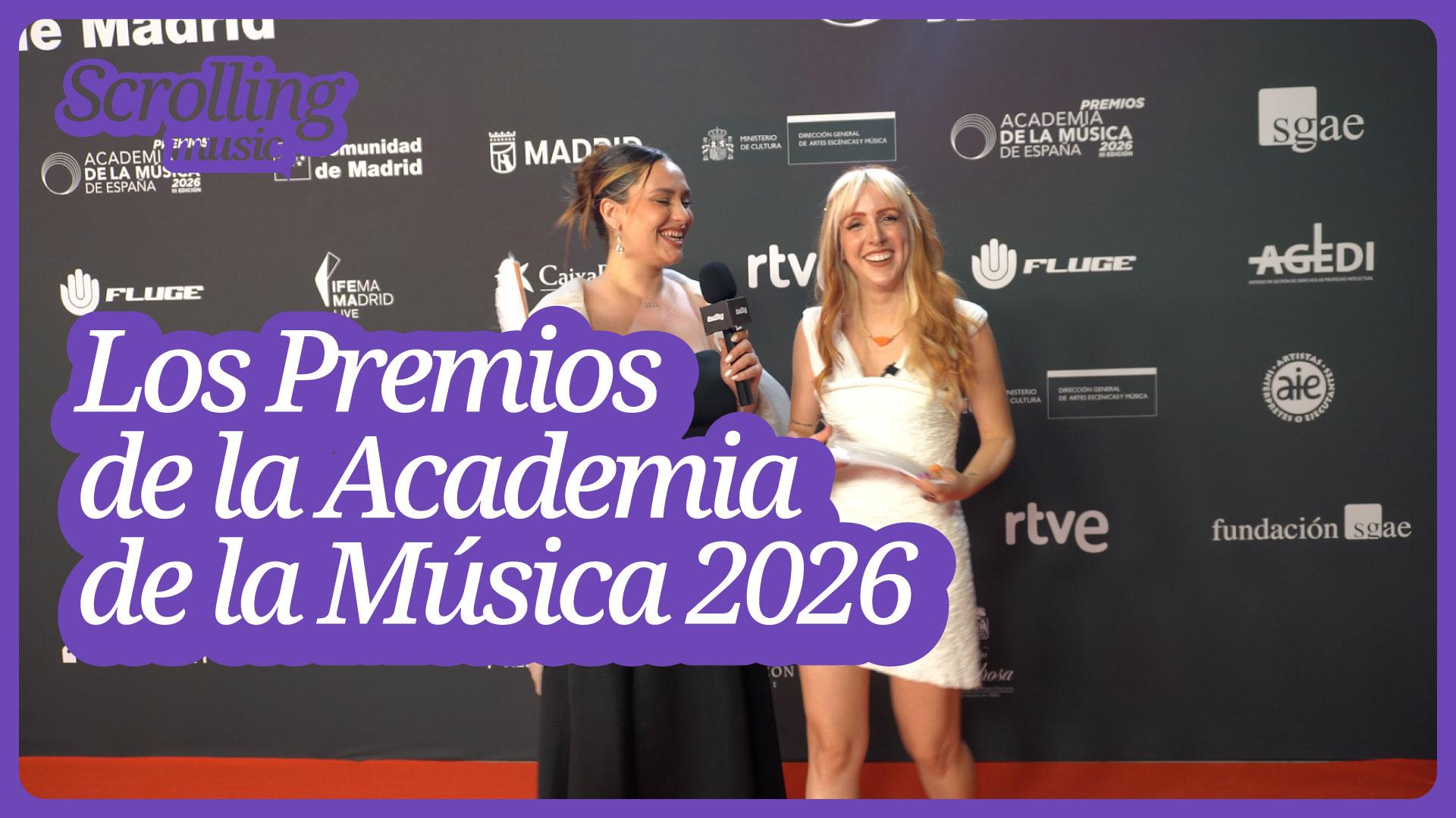 La tres coronas de Los Premios de la Academia de la Música 2026: la oda a Rosalía, el reinado urbano de Lia Kali y el triunfo del Rock con Leiva.