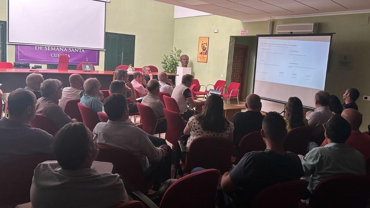 Junta de Cofradías reunión Carretería. Ayuntamiento de Cuenca