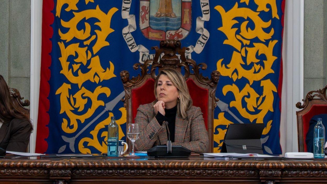 La alcaldesa de Cartagena Noelia Arroyo. EP.