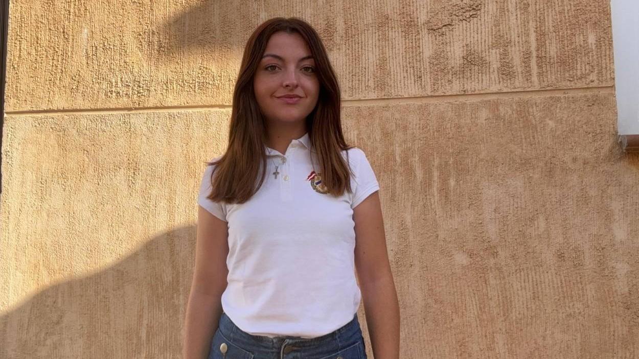 Ana González, joven de 21 años, técnico de territorio en Proyecto Arraigo. Ana González