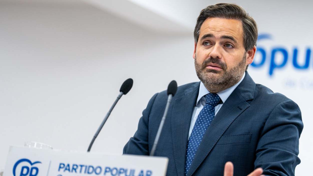 El presidente del PP de Castilla-La Mancha, Paco Núñez. EP.