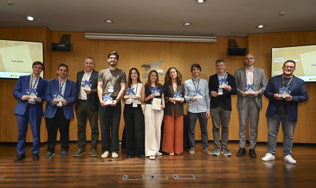 Ganadores de la 19ª edición de los Premios EmprendeXXI. CAIXABANK