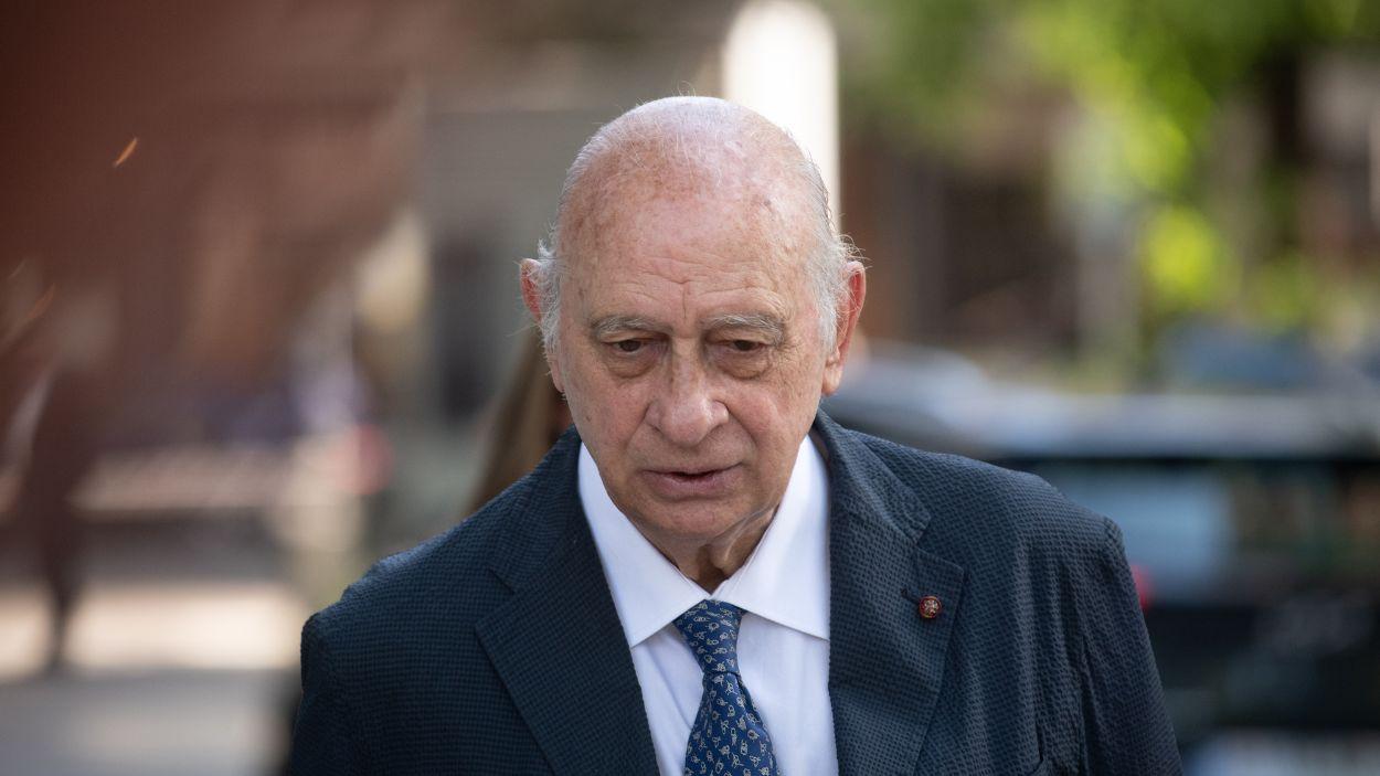 El exministro de Interior Jorge Fernández Díaz a su llegada a la Audiencia Nacional, a 28 de mayo de 2026, en Madrid (España). EP.