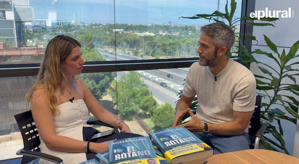 Roberto Leal presenta su nueva novela, 'El sótano', con la que debuta en el mundo de la escritura