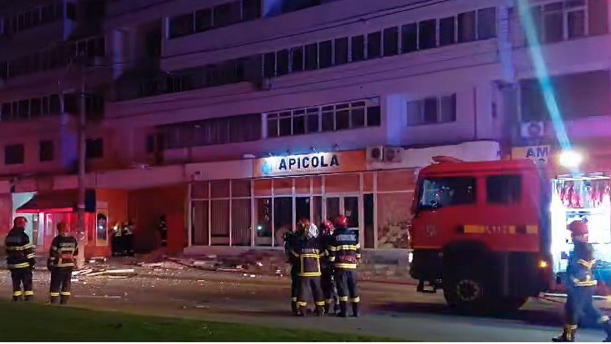 El dron ha impactado contra un bloque de viviendas de la ciudad rumana de Galati