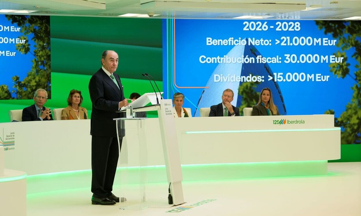 Ignacio Galán en la Junta General de Accionistas de Iberdrola
