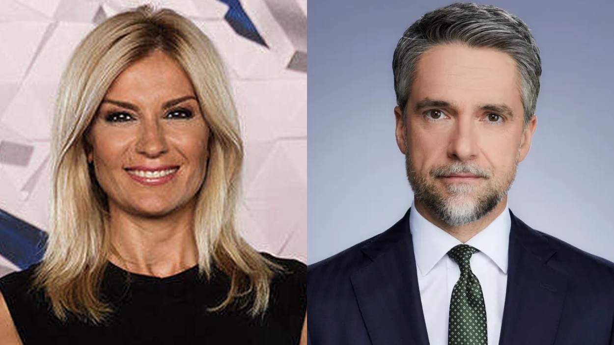 Sandra Golpe y Carlos Franganillo