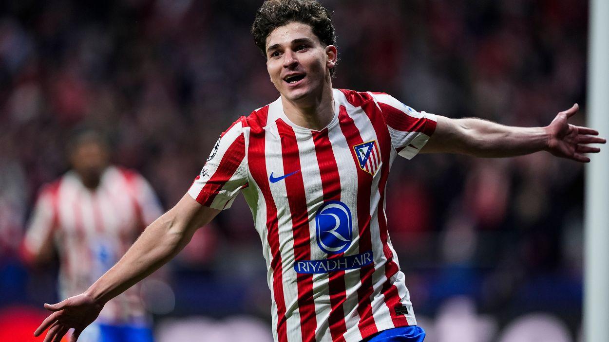 El jugador argentino, Julian Alvarez. EP.