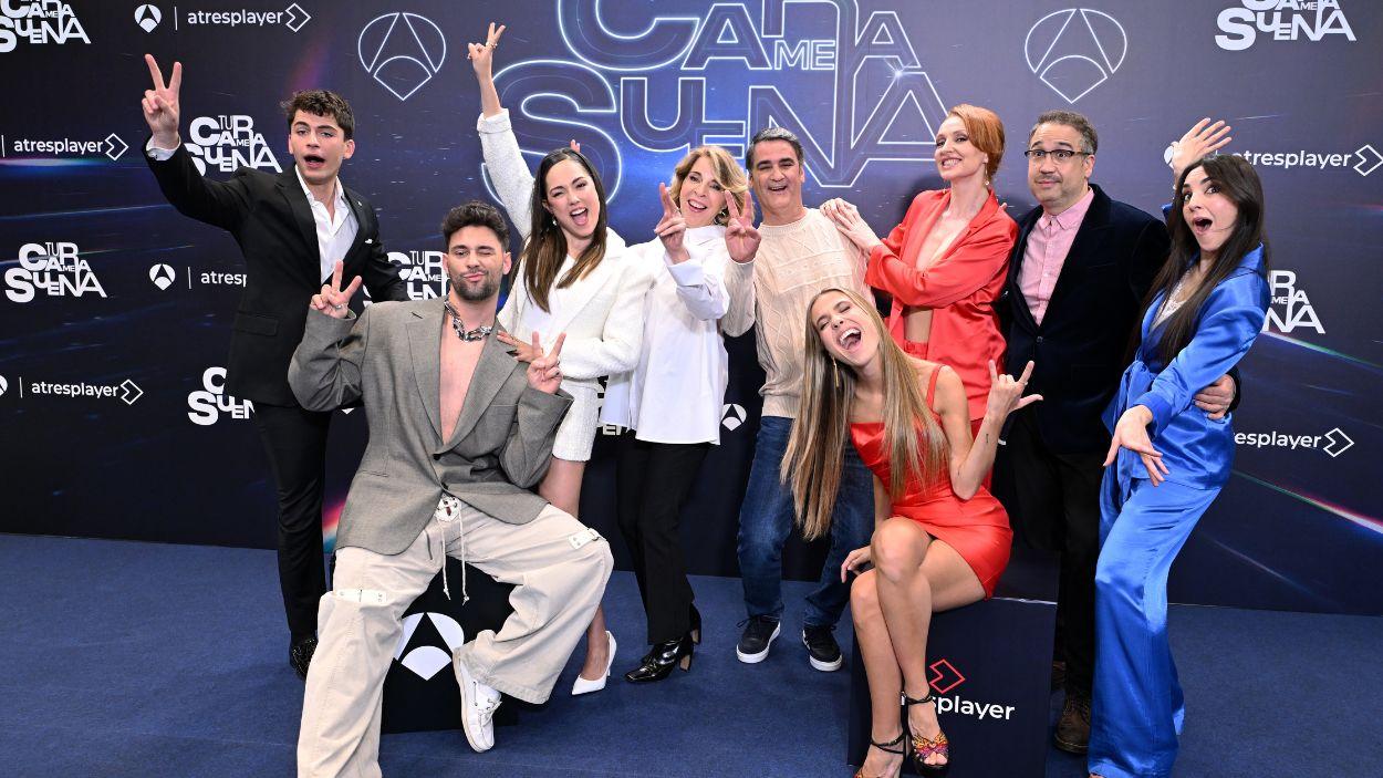 Los concursantes de 'Tu cara me suena'. EP.