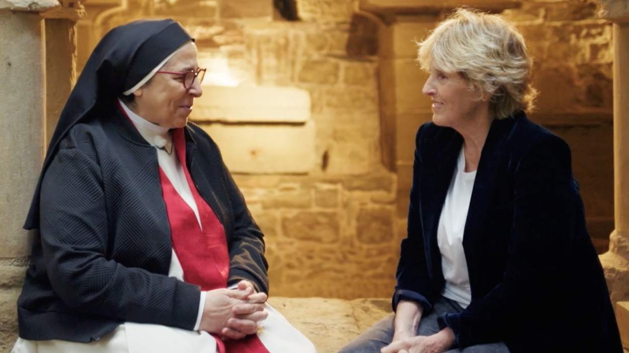 Sor Lucía Caram y Mercedes Milá en 'Me meto en un jardín' 