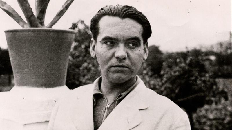 Imagen de Federico García Lorca en la Huerta de San Vicente. Foto: Fundación García Lorca