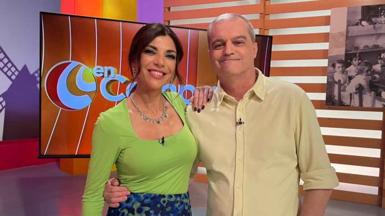 Los presentadores de 'En Compañía', Ramón García y Gloria Santoro. CMM.