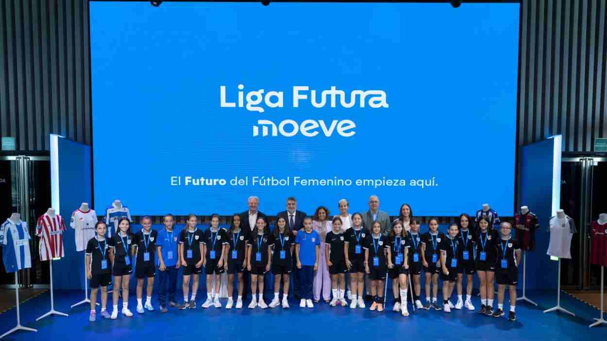 La Liga F y Moeve presentan la primera Liga Sub 12 “El mundo es mejor si jugamos todos”